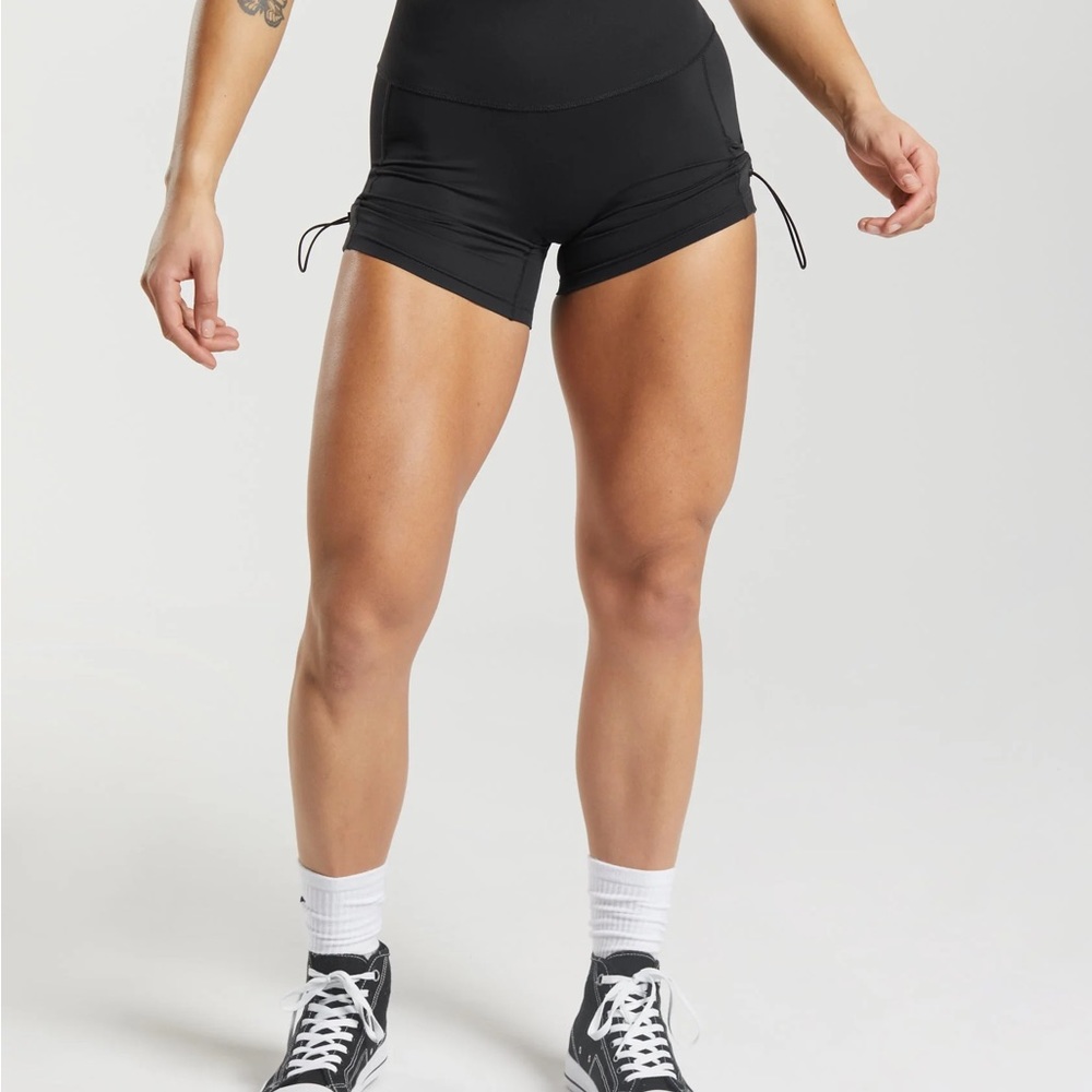 Black gymshark shorts